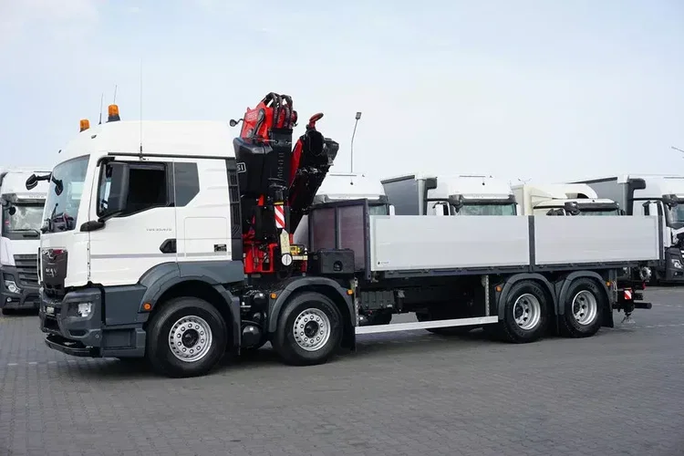 MAN TGS / 35.470 / E 6 / SKRZYNIOWY + HDS / FASSI F 545 / ŁAD. 13 105 KG / PILOT zdjęcie 5