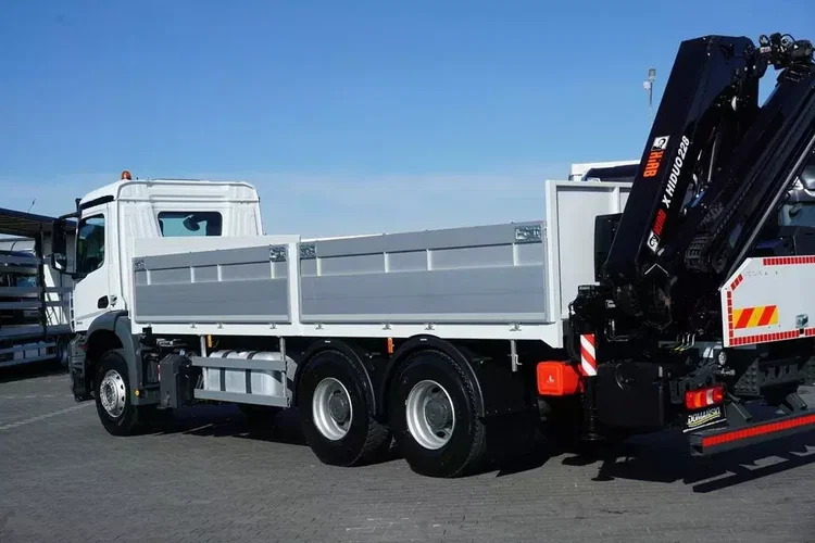 Mercedes AROCS / 2643 / 6 X 4 / SKRZYNIOWY + HDS / HIAB 228 E – 4 / WYS. 13 M zdjęcie 29