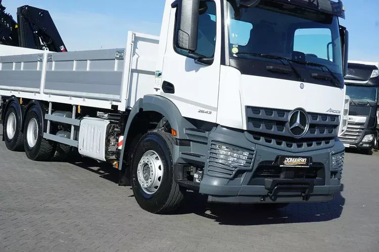 Mercedes AROCS / 2643 / 6 X 4 / SKRZYNIOWY + HDS / HIAB 228 E – 4 / WYS. 13 M zdjęcie 39