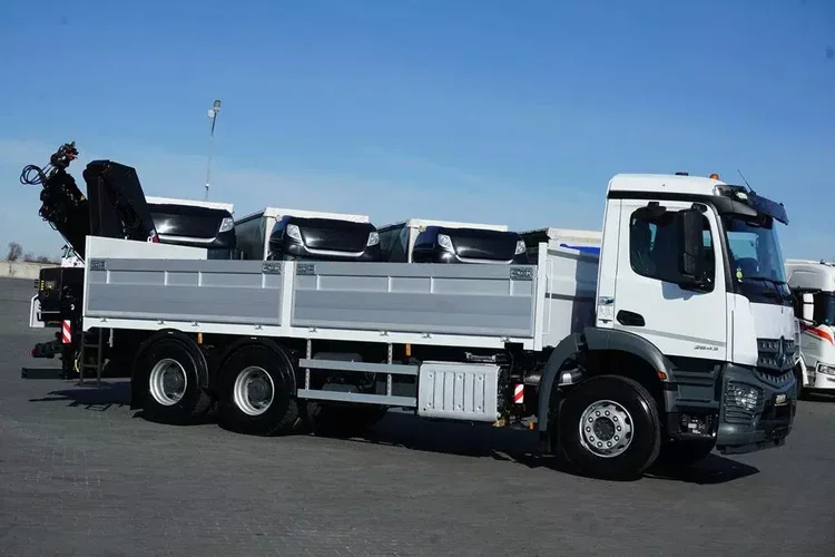 Mercedes AROCS / 2643 / 6 X 4 / SKRZYNIOWY + HDS / HIAB 228 E – 4 / WYS. 13 M zdjęcie 40