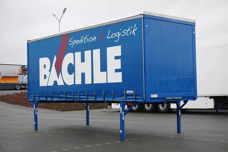 Krone ZABUDOWA / BDF / FIRANKA / DŁ. 7.3 M / 18 PALET zdjęcie 2