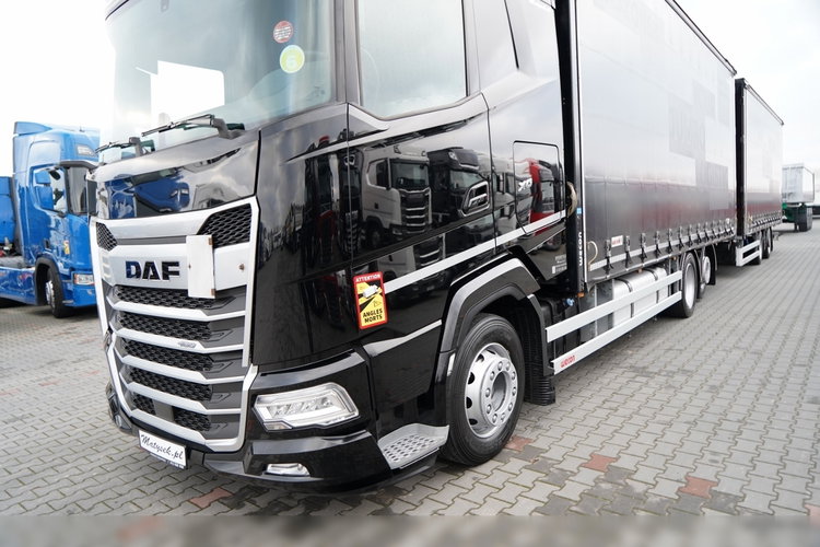 DAF XG 480 / ZESTAW TANDEM / 120 M3 / PRZEJAZDOWY / OŚ PODNOSZONA / KLIMA POSTOJOWA /  WECON  / SAF / 2023 R zdjęcie 7