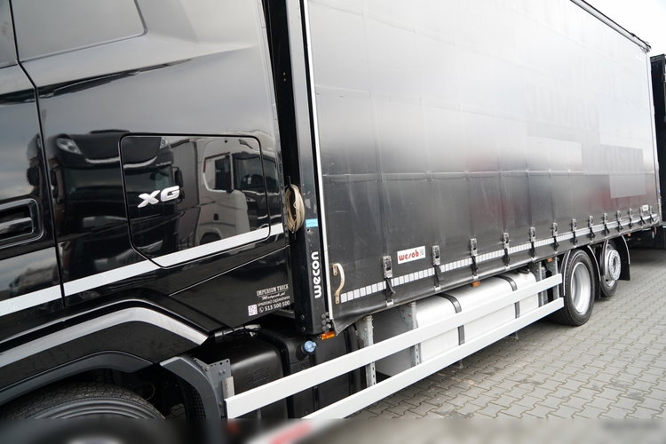 DAF XG 480 / ZESTAW TANDEM / 120 M3 / PRZEJAZDOWY / OŚ PODNOSZONA / KLIMA POSTOJOWA /  WECON  / SAF / 2023 R zdjęcie 8