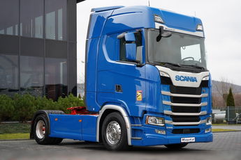 Scania S 500 / RETARDER / KLIMATYZACJA POSTOJOWA / ALUFELGI