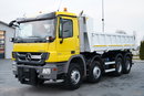 Mercedes ACTROS 4141 / 8x4 / BDF WYMIENNA ZABUDOWA / WYWROTKA  DWUSTRONNA / HYDROBURTA / HYDROKLAPA / EPS + SPRZĘGŁO / CZOŁOWNICA zdjęcie 18