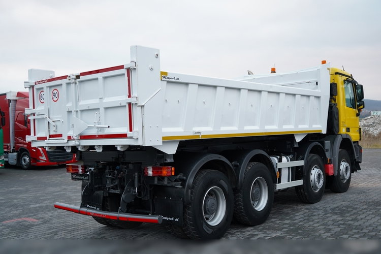 Mercedes ACTROS 4141 / 8x4 / BDF WYMIENNA ZABUDOWA / WYWROTKA  DWUSTRONNA / HYDROBURTA / HYDROKLAPA / EPS + SPRZĘGŁO / CZOŁOWNICA zdjęcie 21