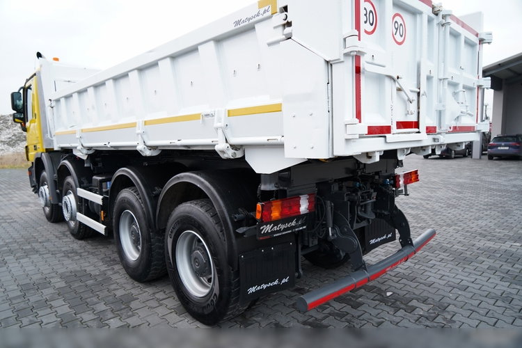 Mercedes ACTROS 4141 / 8x4 / BDF WYMIENNA ZABUDOWA / WYWROTKA  DWUSTRONNA / HYDROBURTA / HYDROKLAPA / EPS + SPRZĘGŁO / CZOŁOWNICA zdjęcie 28