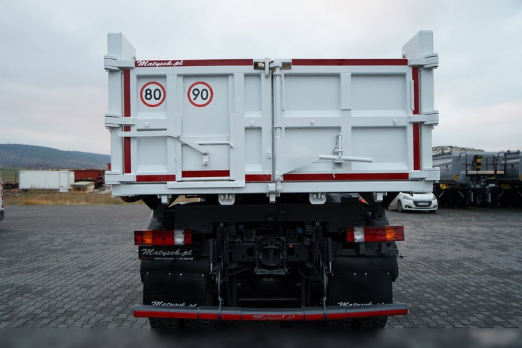 Mercedes ACTROS 4141 / 8x4 / BDF WYMIENNA ZABUDOWA / WYWROTKA  DWUSTRONNA / HYDROBURTA / HYDROKLAPA / EPS + SPRZĘGŁO / CZOŁOWNICA zdjęcie 29