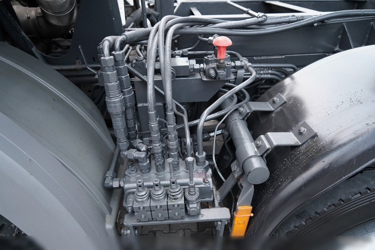 Mercedes ACTROS 4141 / 8x4 / BDF WYMIENNA ZABUDOWA / WYWROTKA  DWUSTRONNA / HYDROBURTA / HYDROKLAPA / EPS + SPRZĘGŁO / CZOŁOWNICA zdjęcie 8