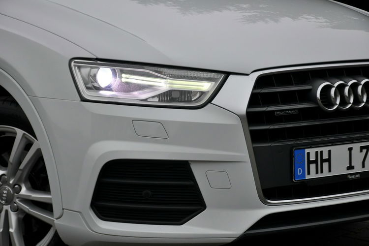 Audi Q3 2.0TDI(150KM) S-Line Lift Xenon Led Navi Skóry BLS Automat Alu17"ASO zdjęcie 12