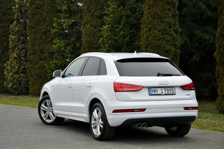 Audi Q3 2.0TDI(150KM) S-Line Lift Xenon Led Navi Skóry BLS Automat Alu17"ASO zdjęcie 14