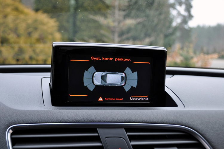 Audi Q3 2.0TDI(150KM) S-Line Lift Xenon Led Navi Skóry BLS Automat Alu17"ASO zdjęcie 33