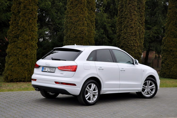 Audi Q3 2.0TDI(150KM) S-Line Lift Xenon Led Navi Skóry BLS Automat Alu17"ASO zdjęcie 5