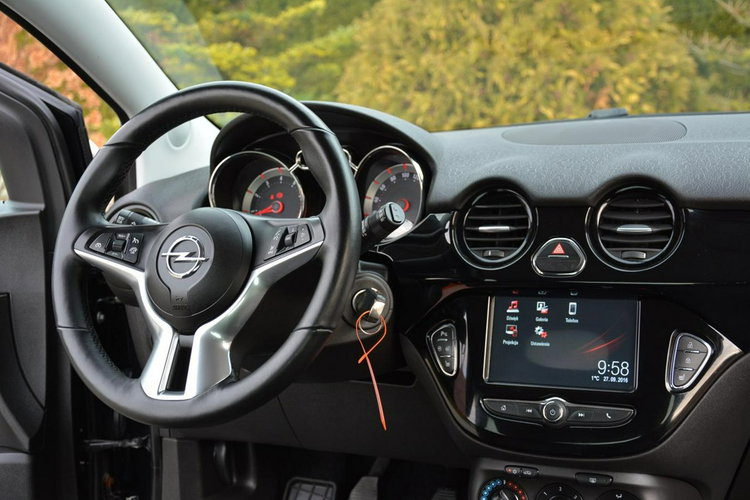 Opel Adam Jam Unlimited 89Przebiegu Duże Radio Funkcja City Grz.kierownica ASO zdjęcie 19
