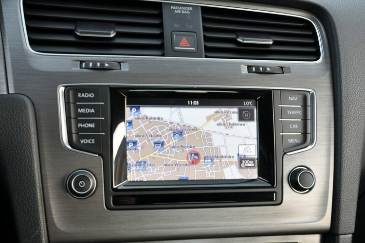 Volkswagen Golf 2.0TDI(150KM) Duża Navi Klimatronik 2xParktronik Wekur I Wł Alu16"ASO zdjęcie 30