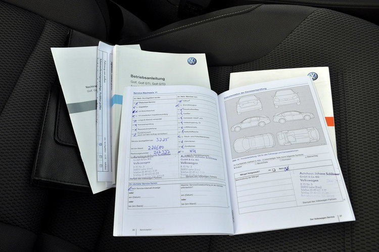 Volkswagen Golf 2.0TDI(150KM) Duża Navi Klimatronik 2xParktronik Wekur I Wł Alu16"ASO zdjęcie 39