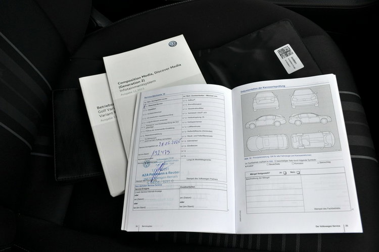 Volkswagen Golf 2.0TDI(150KM) Lounge Duża Navi Welur Chrom 2xParktr I Wł Alu16"ASO zdjęcie 40