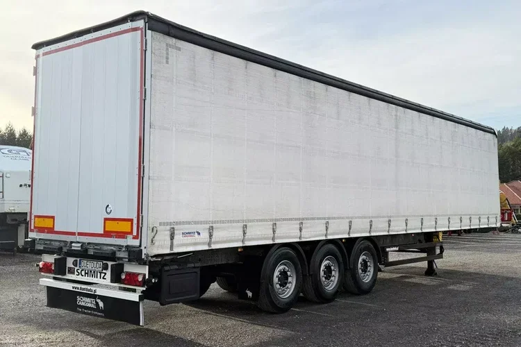 Schmitz Standard Rama Ocynk Oś podnoszona Listopad 2018r zdjęcie 15