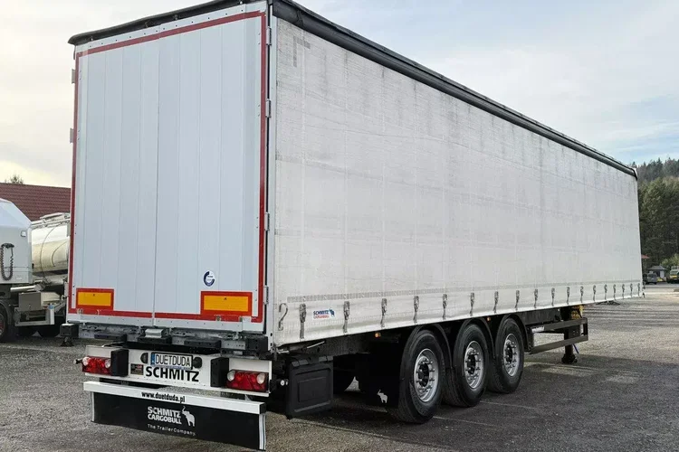 Schmitz Standard Rama Ocynk Oś podnoszona Listopad 2018r zdjęcie 21