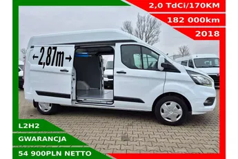 Ford transit-custom L2H2 54900zł NETTO 2.0TdCi/170KM