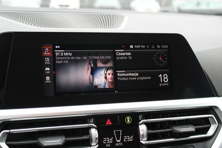 BMW 318 Skóra F-Vat Salon Polska netto 80 406PLN Gwarancja zdjęcie 35