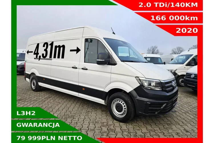 Volkswagen Crafter L3H2 79999zł NETTO 2.0TDi/140KM zdjęcie 1