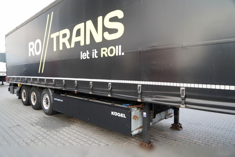 Kogel FIRANKA / STANDARD / PODNOSZONY DACH / KOSZ NA PALETY  zdjęcie 10