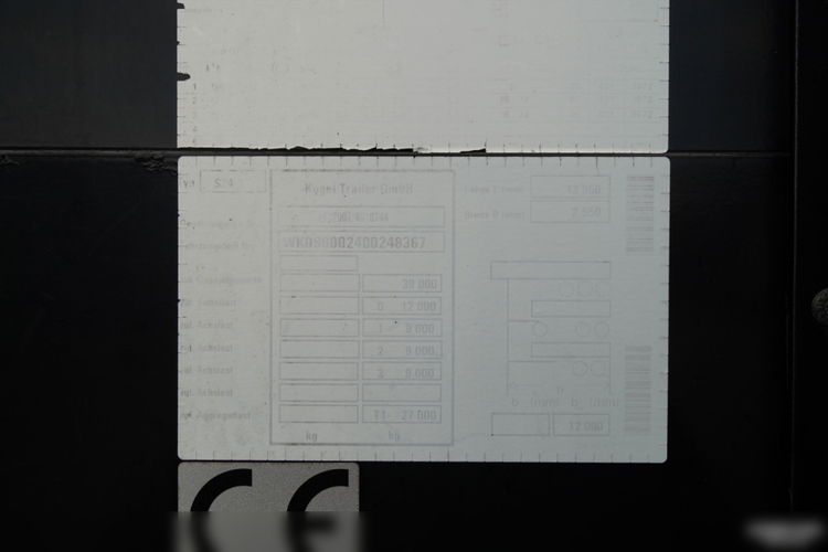 Kogel FIRANKA / STANDARD / PODNOSZONY DACH / KOSZ NA PALETY  zdjęcie 28