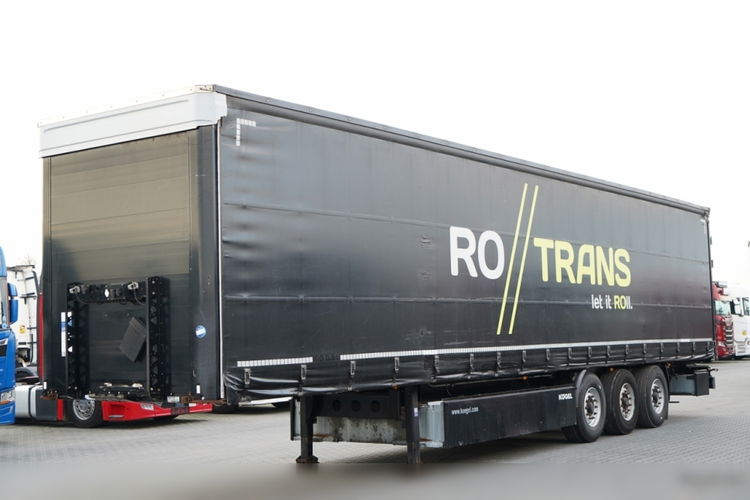 Kogel FIRANKA / STANDARD / PODNOSZONY DACH / KOSZ NA PALETY  zdjęcie 3