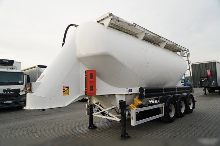 Feldbinder / CEMENTONACZEPA / 3 KOMORY / 37 000 L / SILOS / DO MATERIAŁÓW SYPKICH  / ALUFELGI zdjęcie 2