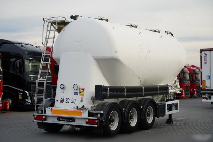 Feldbinder / CEMENTONACZEPA / 3 KOMORY / 37 000 L / SILOS / DO MATERIAŁÓW SYPKICH  / ALUFELGI zdjęcie 6
