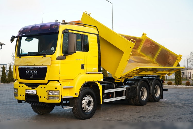 MAN TGS 26.440 / 6X4 / 2 STRONNA WYWROTKA / HYDROBURTA / AUTOMAT / KABINA SYPIALNA  zdjęcie 9