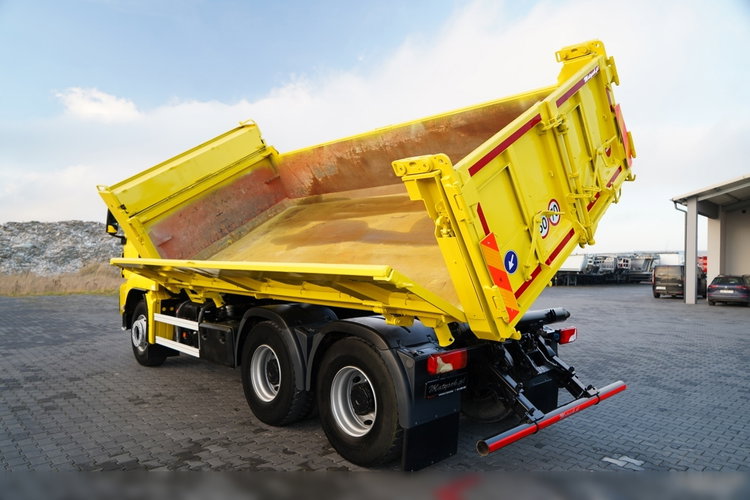 MAN TGS 26.440 / 6X4 / 2 STRONNA WYWROTKA / HYDROBURTA / AUTOMAT / KABINA SYPIALNA  zdjęcie 10