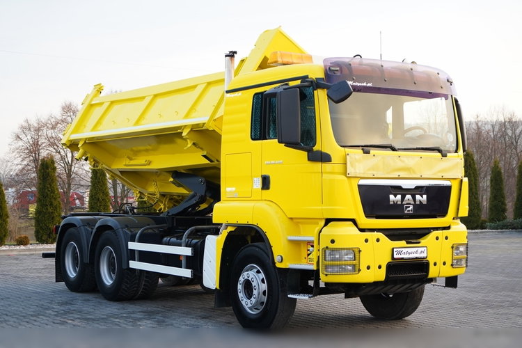 MAN TGS 26.440 / 6X4 / 2 STRONNA WYWROTKA / HYDROBURTA / AUTOMAT / KABINA SYPIALNA  zdjęcie 12