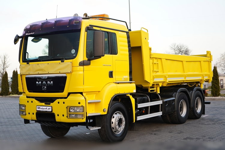 MAN TGS 26.440 / 6X4 / 2 STRONNA WYWROTKA / HYDROBURTA / AUTOMAT / KABINA SYPIALNA  zdjęcie 13