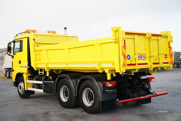 MAN TGS 26.440 / 6X4 / 2 STRONNA WYWROTKA / HYDROBURTA / AUTOMAT / KABINA SYPIALNA  zdjęcie 15