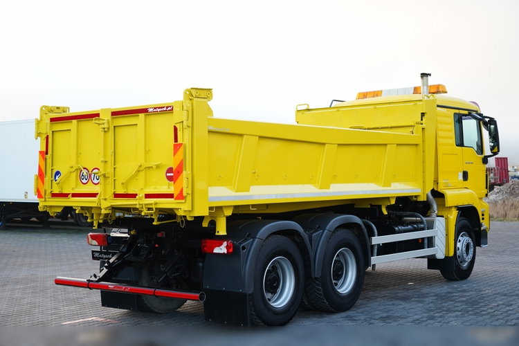 MAN TGS 26.440 / 6X4 / 2 STRONNA WYWROTKA / HYDROBURTA / AUTOMAT / KABINA SYPIALNA  zdjęcie 16