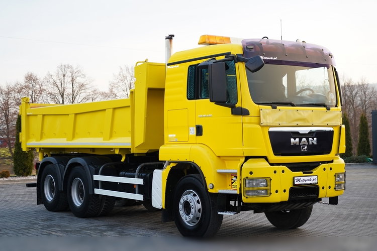 MAN TGS 26.440 / 6X4 / 2 STRONNA WYWROTKA / HYDROBURTA / AUTOMAT / KABINA SYPIALNA  zdjęcie 18