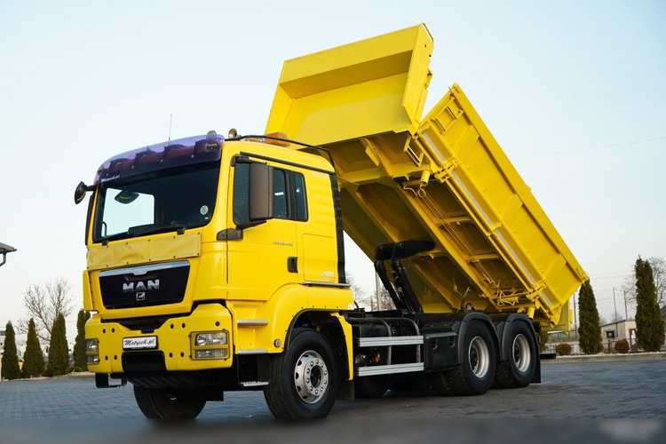 MAN TGS 26.440 / 6X4 / 2 STRONNA WYWROTKA / HYDROBURTA / AUTOMAT / KABINA SYPIALNA  zdjęcie 1