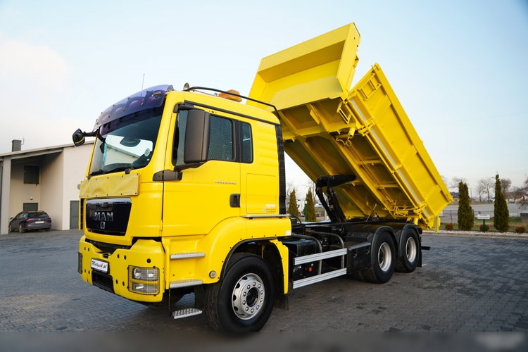 MAN TGS 26.440 / 6X4 / 2 STRONNA WYWROTKA / HYDROBURTA / AUTOMAT / KABINA SYPIALNA  zdjęcie 2