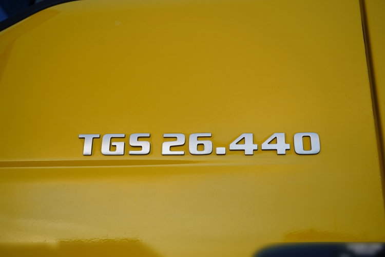 MAN TGS 26.440 / 6X4 / 2 STRONNA WYWROTKA / HYDROBURTA / AUTOMAT / KABINA SYPIALNA  zdjęcie 33