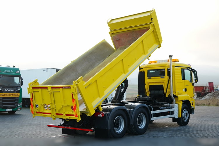 MAN TGS 26.440 / 6X4 / 2 STRONNA WYWROTKA / HYDROBURTA / AUTOMAT / KABINA SYPIALNA  zdjęcie 5