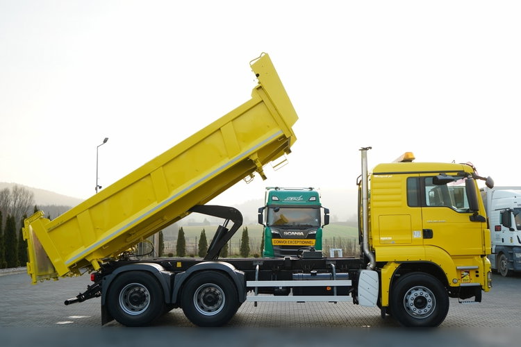 MAN TGS 26.440 / 6X4 / 2 STRONNA WYWROTKA / HYDROBURTA / AUTOMAT / KABINA SYPIALNA  zdjęcie 6