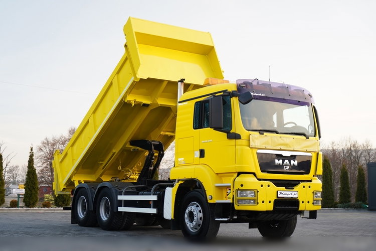 MAN TGS 26.440 / 6X4 / 2 STRONNA WYWROTKA / HYDROBURTA / AUTOMAT / KABINA SYPIALNA  zdjęcie 7