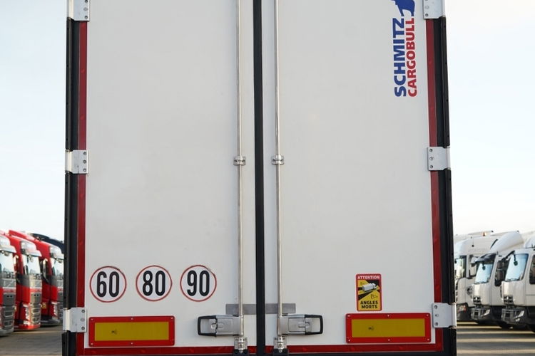SCHMITZ CARGOBULL / CHŁODNIA / CARRIER VECTOR 1550 / OŚ PODNOSZONA / DOPPELSTOCK / KOSZE NA PALETY zdjęcie 12