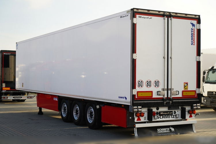 SCHMITZ CARGOBULL / CHŁODNIA / CARRIER VECTOR 1550 / OŚ PODNOSZONA / DOPPELSTOCK / KOSZE NA PALETY zdjęcie 4
