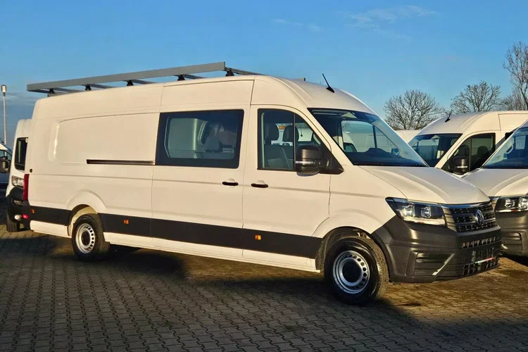 Volkswagen Crafter L4H2 119900zł NETTO Brygadówka 6 osób 2.0TDi/140KM zdjęcie 3