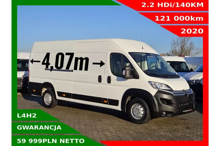 Citroen Jumper L4H2 59999zł NETTO 2.2HDi/140KM zdjęcie 1