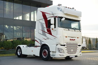 DAF XF 530 / RETARDER / KLIMA POSTOJOWA / SUPER SPACE CAB / CAŁA NA PODUSZKACH / OPONY 100%  / ALUFELGI  