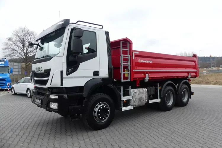 Iveco TRAKKER / X-WAY 420 / 6x4 / KH-KIPPER 3 STR / HYDROBURTA / WYWROTKA / zdjęcie 14